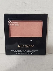 Revlon Powder Blush with Brush "Oh Baby! Pink" #001 - Picture 1 of 4