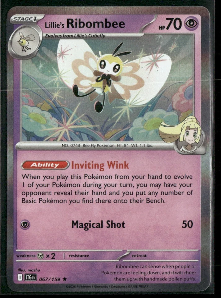 SV: Scarlet & Violet Promo Cards #183 Lillie's Ribombee - Image 1 of 2