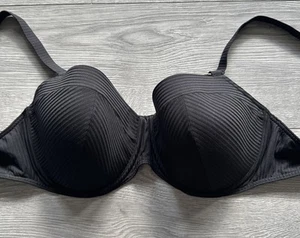 Prima Donna Sahara Bikini Oberteil - Schwarz - UK 32G/EU 70G/FR 85G - Neu mit Etikett - Bild 1 von 7