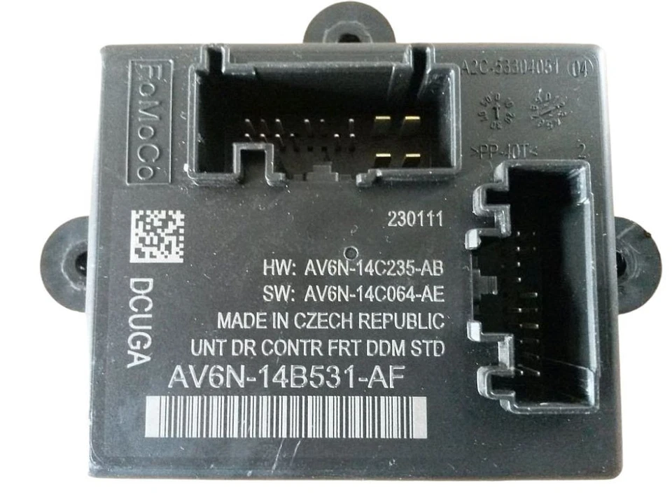 CENTRALINA Ford C-Max (DM2) MPV 1.6 TDCi 16V 100 (G8DC) AV6N14B531AF - Immagine 1 di 1