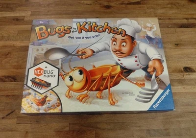 2018 Bugs in the Kitchen Board Game by Ravenburger Complete Hexbug Tested Works  - Image 1 of 4