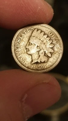 1859 INDIAN HEAD  PENNY (KEY DATE) & 1907 INDIAN HEAD PENNY - Image 1 of 4