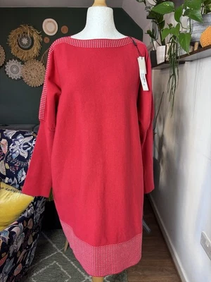 Roman Red Long Knit Jumper Size 20 UK New with Tag - Image 1 of 4