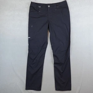 Patagonia Rock Pants Venga Womens 10 Black Lightweight Pocket Hiking Cargo - Picture 1 of 7