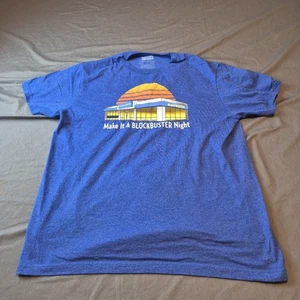 Camiseta de Noche Estilo Vintage Blockbuster Video Make It A Blockbuster Para Hombres Grande - Imagen 1 de 20