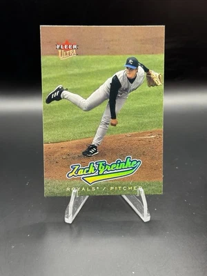 2005 Fleer Ultra - #116 Zack Greinke Kansas City Royals RC - Image 1 of 3