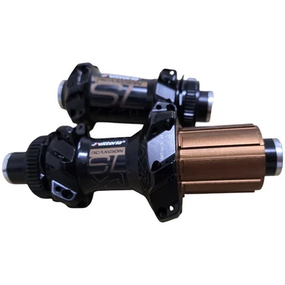 Juego de bujes Vittoria Reaxcion SL 12mm 142mm 15mm 100mm Shimano Freehub 28H MTB Disco Foto 1 de 4