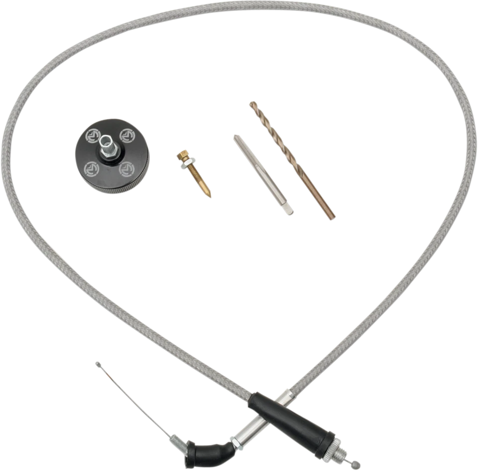 MOOSE OFFROAD Carburetor Cap Kit - Black - Yamaha 33-CRB01-BLK - Image 1 of 1