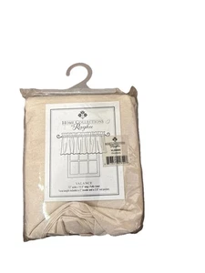 ragland home collections beige valance rustic farmhouse nib - Picture 1 of 5