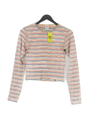 Lucy & Yak Women's Top M Multi Striped 100% Cotton Long Sleeve Crew Neck Basic - Image 1 of 4