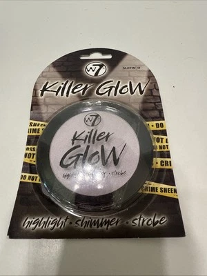 W7 KILLER GLOW Highlighter Shimmer Strobe Powder Makeup ~ SLAYIN' IT ~ 0.327 oz - Image 1 of 3