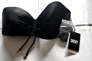 Sujetador de natación DKNY negro elástico en cuatro vías talla M - Imagen 1 de 2