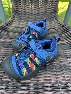 KEEN Newport H2SHO Casual Breathable Sneakers, Multi/Bright Cobalt Sz 12 - Image 1 of 4