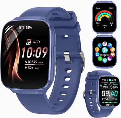 1.83" Smart Watch For Men/Women Bluetooth Call Sports Heart Rate Fitness Tracker - Image 1 of 4