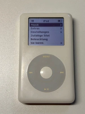 Apple iPod classic 4. Generation Weiß (128GB) A1059 Retro Flash Umbau  - Bild 1 von 4