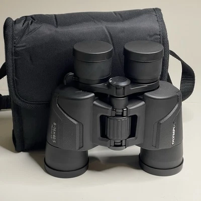 OM SYSTEM OLYMPUS 8-16 x 40 S Standard Zoom Binoculars 5.0°-3.4° Field Open Box - Image 1 of 4