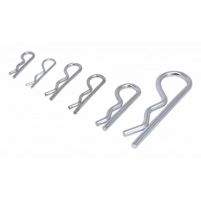 Federstecker Sicherungs Splint Sortiment 150tlg Sicherungsstifte Bolzensicherung - Bild 1 von 3