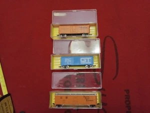 N Scale  Atlas Train Cars Lot 3 3309, 3408, 3661 - Picture 1 of 4