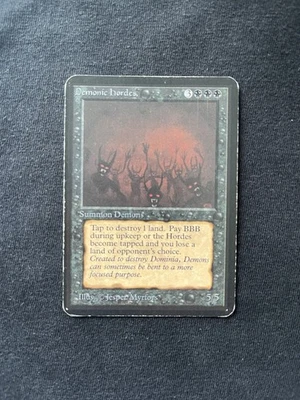 Magic the Gathering  Demonic Hordes Alpha MP - Image 1 of 4