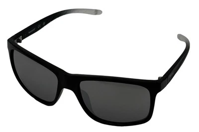 Gafas de sol Timberland para hombre brillantes negras envolventes rectangulares TB7255. 1C Foto 1 de 4