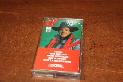 GEORGE STRAIGHT MERRY CHRISTMAS STRAIT TO YOU CASSETTE TAPE Foto 1 de 2