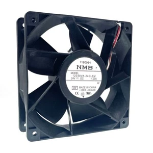 Ventilador de servidor NMB 12038VA-24Q-EM 120X120X38mm DC 24V 1.20A doble bola alta velocidad - Imagen 1 de 4