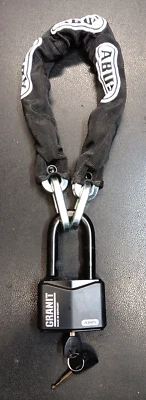 Abus GRANT  SKG  37RK/70  KLASS 4 & CHAIN - FREE SHIPPING - Image 1 of 4