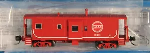 Scala N - BLUFORD SHOPS 42141 CHICAGO & ILLINOIS ORIENTALE Int. Caboose finestra baia - Foto 1 di 4