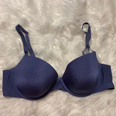 Sujetador Ambrielle 36C Azul Natural Forma Demi Con Aros Cierre Trasero Elástico Foto 1 de 4
