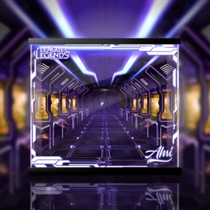 Dustproof Acrylic Figure Display Box Case For APEX LOL K/DA Toy Model Statue - Picture 1 of 5