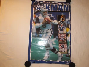 1995 Troy Aikman Poster Dallas Cowboys NFL Team Players HOF-NEW - Picture 1 of 2