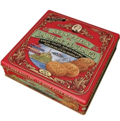 LA MÈRE POULARD La Mere Poulard French Butter Cookies 4 varietes 26.45 oz (1.65 lbs.)