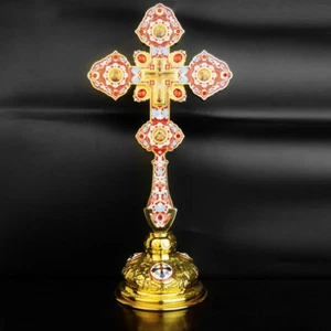 Jesus Orthodox Cross For Hand Blessing Articulos Religiusos Decoration Catholics - Picture 1 of 8