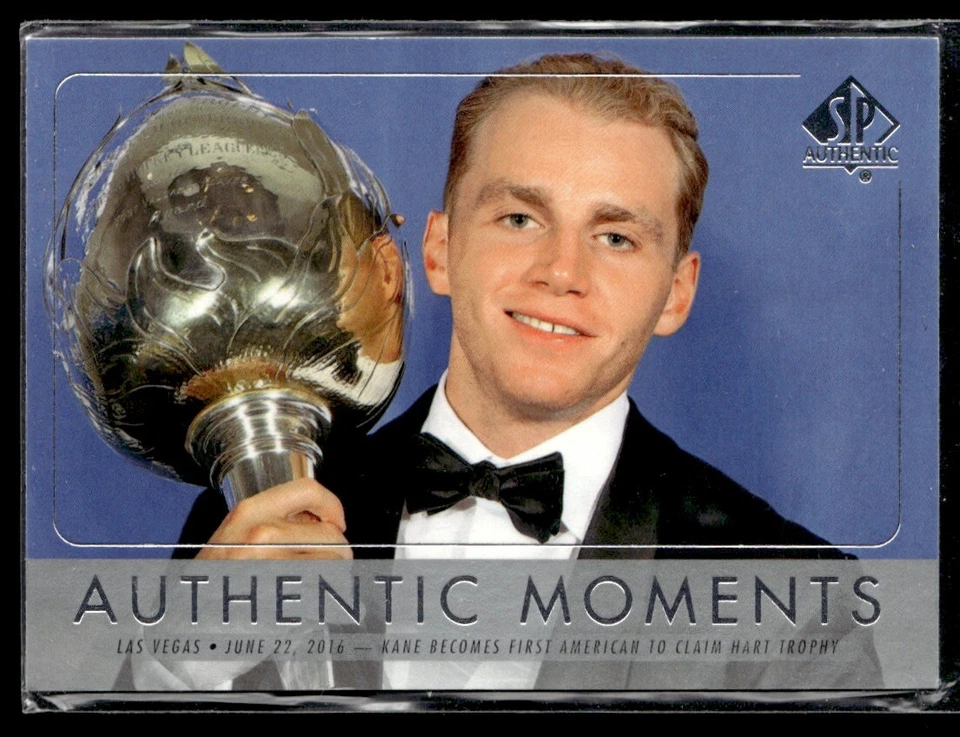 2016-17 SP Authentic moments Patrick Kane #103 H9R1D - Image 1 of 2
