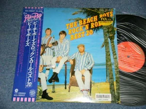 BEACH BOYS Japan 1977 Original ECS-90057 Ex LP+Obi ROCK 'N ROLL BEST 20 - Picture 1 of 12