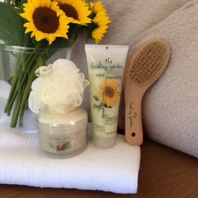 The Healing Garden Spa Therapy Moisturize-Rich Shower Cream and Body Scrub SET - Image 1 of 4