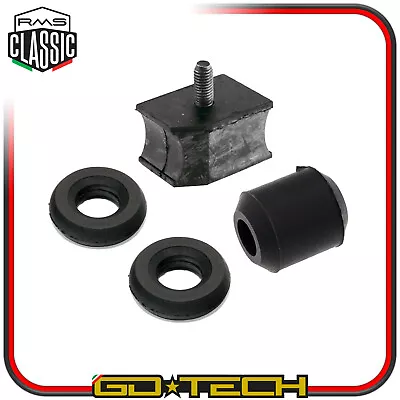 KIT TAMPONI GOMMINI AMMORTIZZATORE ANTERIORE POSTERIORE VESPA 50 SPECIAL ET3 PX - Imagen 1 de 4