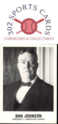 1977-84 Galasso Glossy Greats #170 Ban Johnson - Image 1 of 2