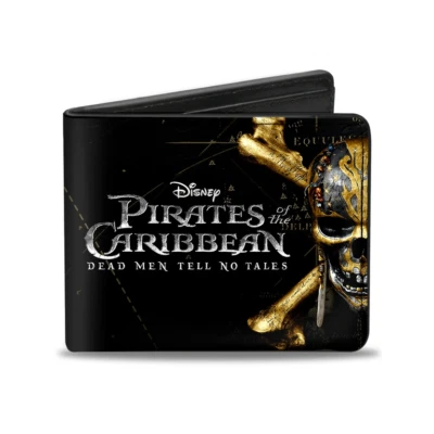 Pirates Of The Caribbean Dead Men Wallet NWT - Image 1 of 2