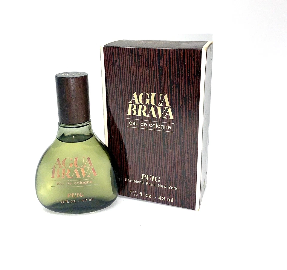 AGUA BRAVA PUIG Eau de Cologne 43ml 1°versione vintage