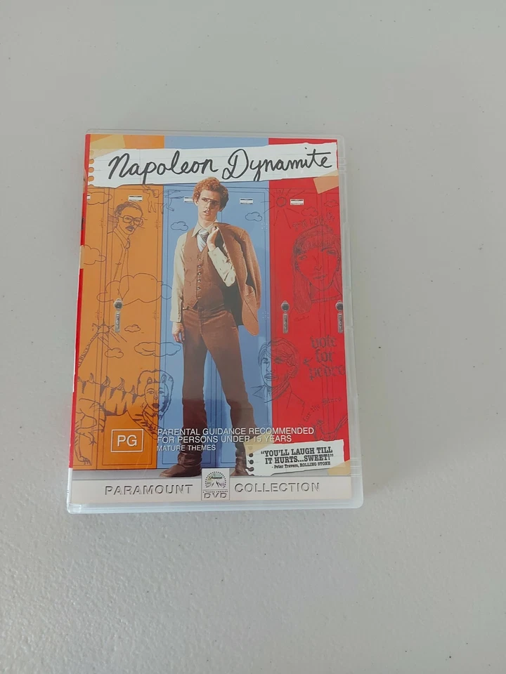 Napoleon Dynamite DVD Region 4 preowned in Aust now John Heder - image 1 of 1