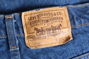 Jeans LEVI’S 509 0215 Etiqueta Naranja Vintage Hechos en EE. UU. Hombres Talla W38 L30 DZ5833 - Imagen 1 de 9