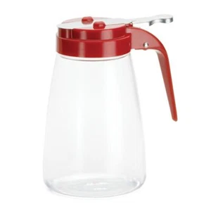 Tablecraft 10 OZ LEXAN PLASTIC SYRUP HONEY OIL DRESSING CREAM DISPENSER P10RE - Picture 1 of 1
