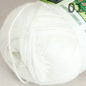 Sale 1BallsX50gr Bamboo Cotton Baby Blankets Hand Knitting Crochet Yarn 01 - Picture 1 of 12