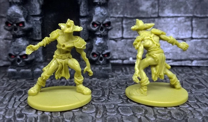 Dungeons & Dragons -Fantasy Miniature-Zombicide Black Plague- 1 Goblin Zombie 1 Foto 1 de 1