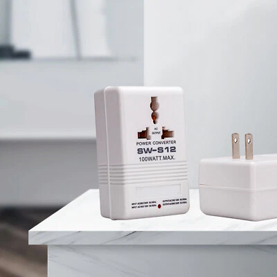 110V/120V to 220V/240V Step-Up & Down Voltage Converter 100W Transformer new - Image 1 of 4