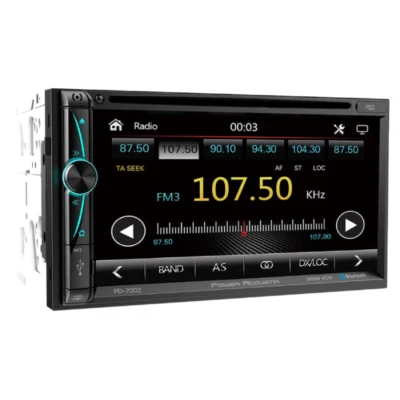 Power Acoustik PD-7002 2-DIN DVD Bluetooth Multimedia Receiver w/ 7" Touchscreen - Image 1 of 4