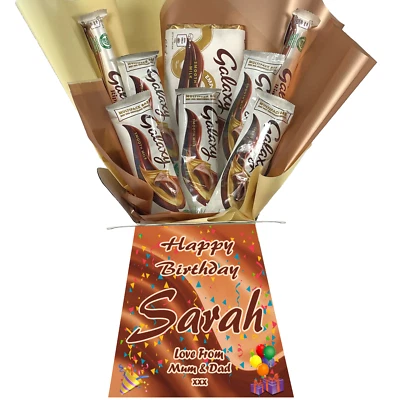 Personalised Chocolate Bouquet - GALAXY SMOOTH - Image 1 of 4