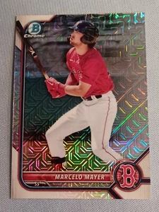 2022 Bowman Chrome Marcelo Mayer Mojo Refractor BCP-126 Pre Rookie Prospect🔥👀 - Picture 1 of 3