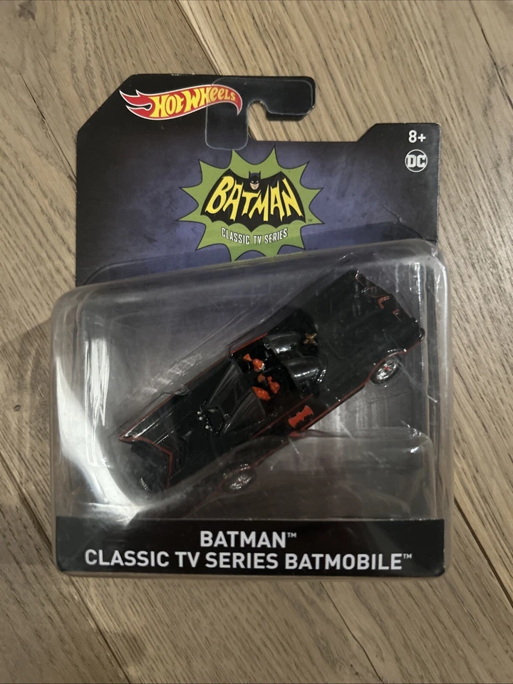 Batman Classic TV Series Batmobile (2019 1:50 Scale) HOT WHEELS DKL23 Ages 8+ - Image 1 of 1